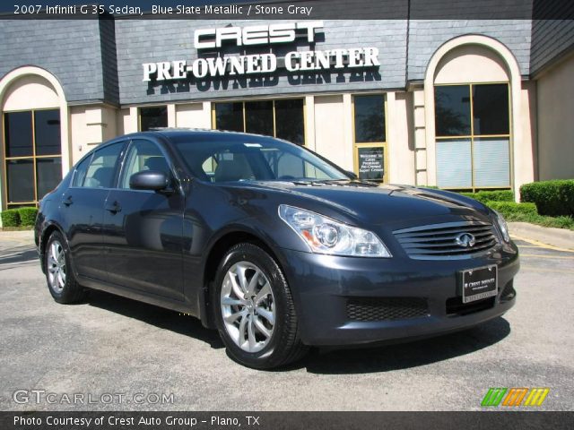 2007 Infiniti G 35 Sedan in Blue Slate Metallic