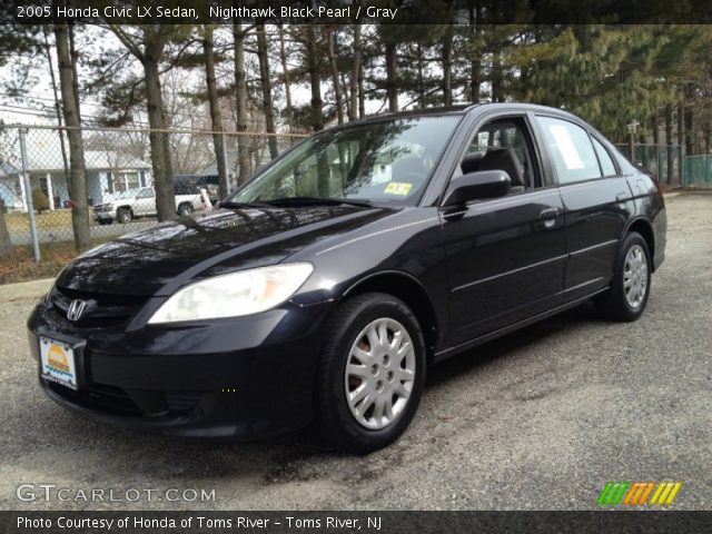 2005 Honda Civic LX Sedan in Nighthawk Black Pearl