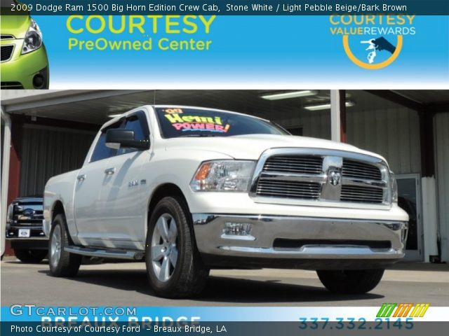 2009 Dodge Ram 1500 Big Horn Edition Crew Cab in Stone White