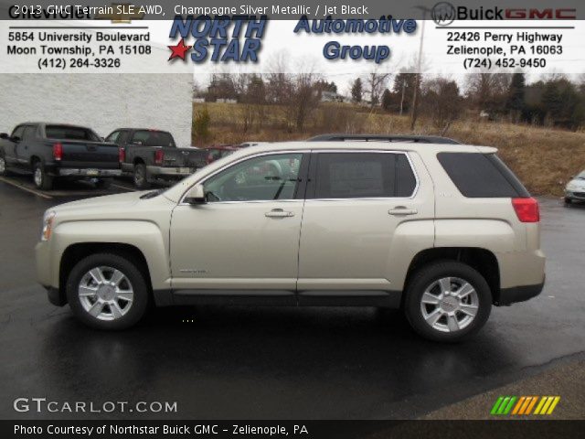 2013 GMC Terrain SLE AWD in Champagne Silver Metallic