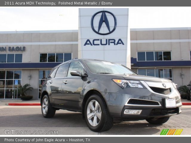 2011 Acura MDX Technology in Polished Metal Metallic