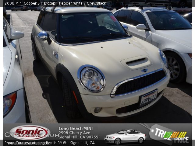2008 Mini Cooper S Hardtop in Pepper White