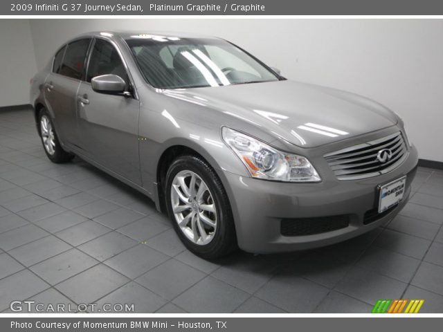 2009 Infiniti G 37 Journey Sedan in Platinum Graphite