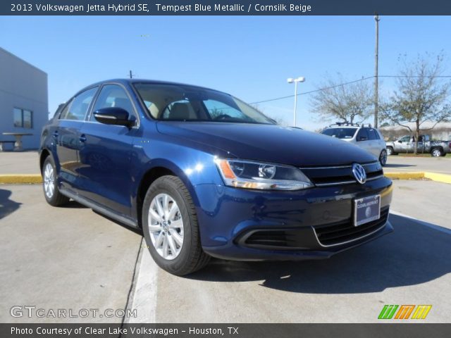 2013 Volkswagen Jetta Hybrid SE in Tempest Blue Metallic