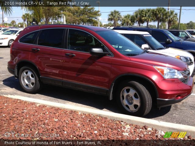 2010 Honda CR-V LX in Tango Red Pearl