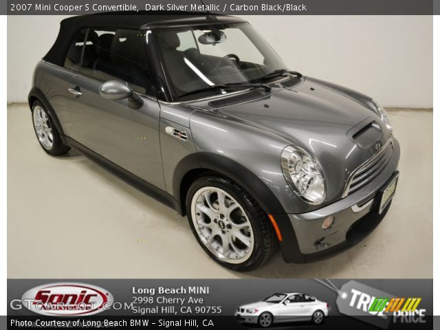 2007 Mini Cooper S Convertible in Dark Silver Metallic