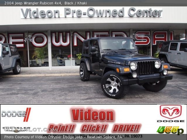2004 Jeep Wrangler Rubicon 4x4 in Black