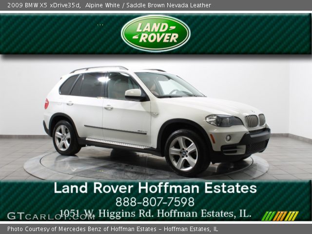 2009 BMW X5 xDrive35d in Alpine White