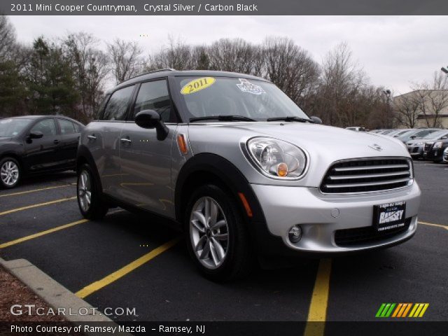 2011 Mini Cooper Countryman in Crystal Silver