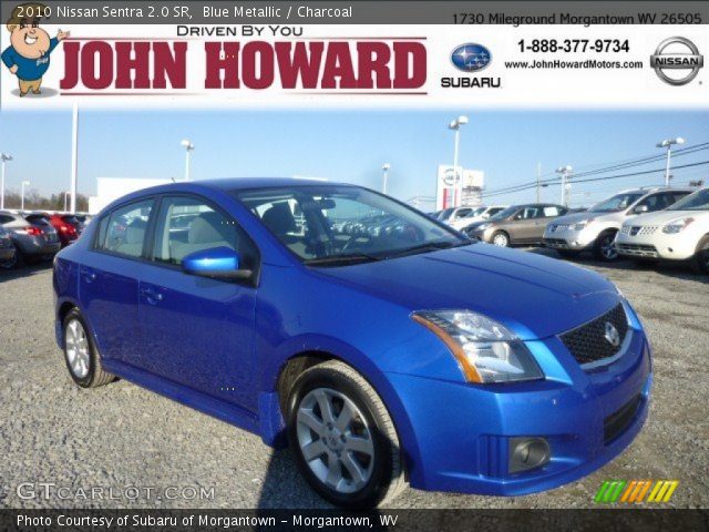 2010 Nissan Sentra 2.0 SR in Blue Metallic