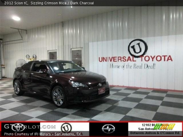 2012 Scion tC  in Sizzling Crimson Mica