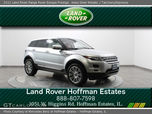 2012 Land Rover Range Rover Evoque Prestige in Indus Silver Metallic