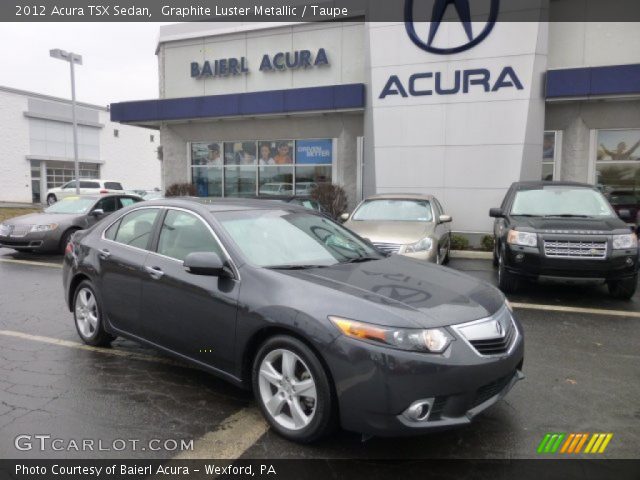 2012 Acura TSX Sedan in Graphite Luster Metallic