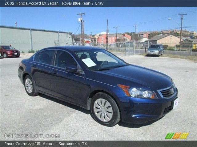 2009 Honda accord royal blue pearl #6