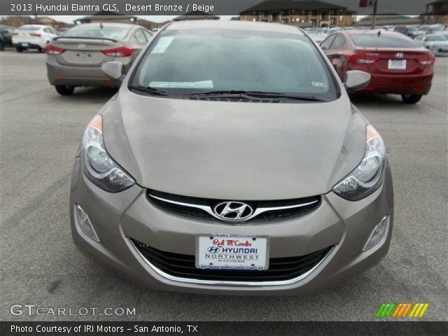 2013 Hyundai Elantra GLS in Desert Bronze
