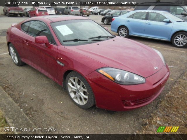 2008 Hyundai Tiburon GT in Redfire Pearl