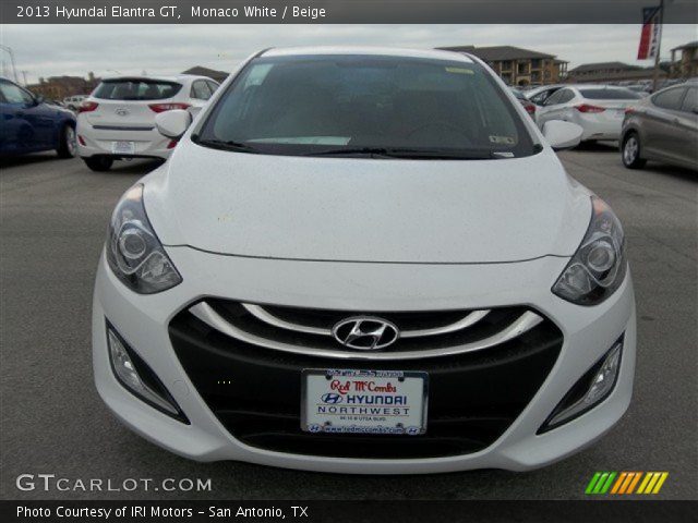 2013 Hyundai Elantra GT in Monaco White