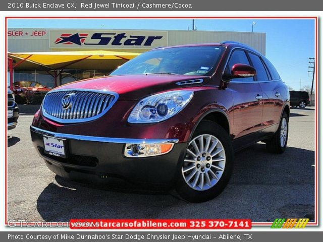 2010 Buick Enclave CX in Red Jewel Tintcoat