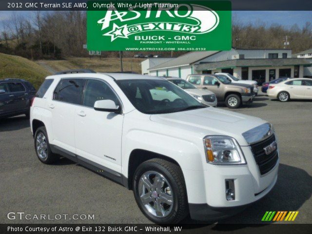 2012 GMC Terrain SLE AWD in Olympic White