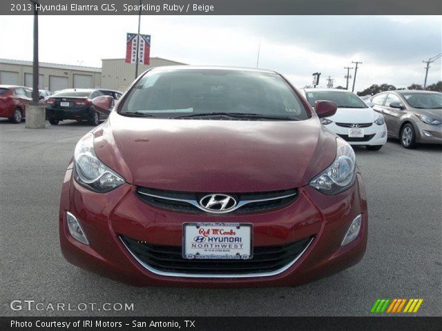 2013 Hyundai Elantra GLS in Sparkling Ruby