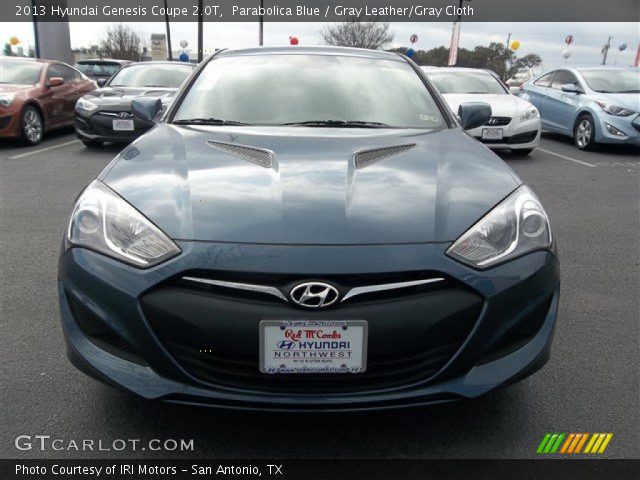 2013 Hyundai Genesis Coupe 2.0T in Parabolica Blue