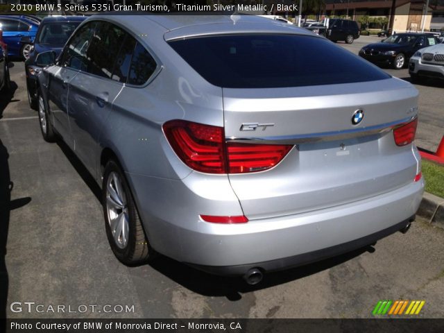 2010 BMW 5 Series 535i Gran Turismo in Titanium Silver Metallic