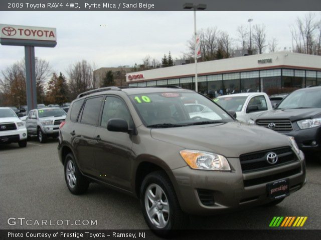 2009 Toyota RAV4 4WD in Pyrite Mica
