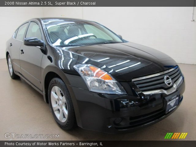 2008 Nissan Altima 2.5 SL in Super Black