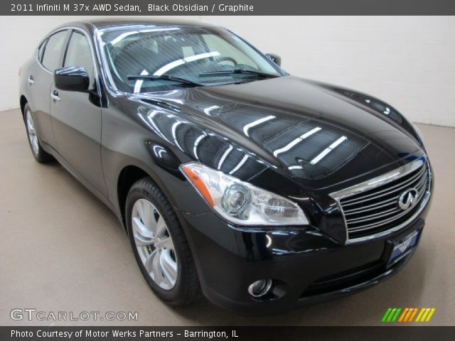 2011 Infiniti M 37x AWD Sedan in Black Obsidian