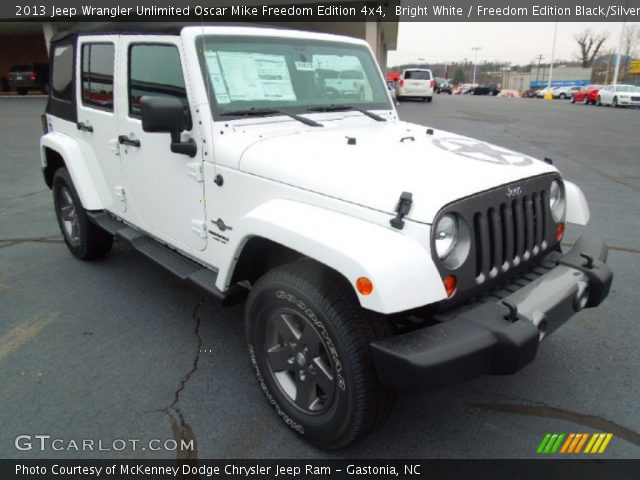 2013 Jeep Wrangler Unlimited Oscar Mike Freedom Edition 4x4 in Bright White