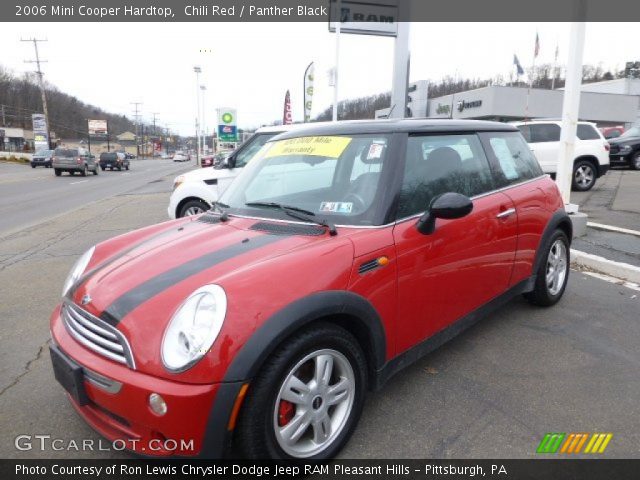 2006 Mini Cooper Hardtop in Chili Red