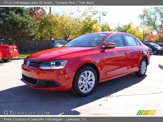 2013 Volkswagen Jetta SE Sedan in Tornado Red
