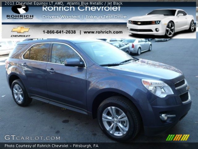 2013 Chevrolet Equinox LT AWD in Atlantis Blue Metallic