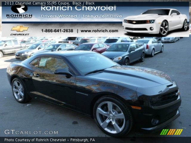 2013 Chevrolet Camaro SS/RS Coupe in Black