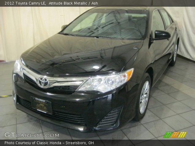 2012 Toyota Camry LE in Attitude Black Metallic