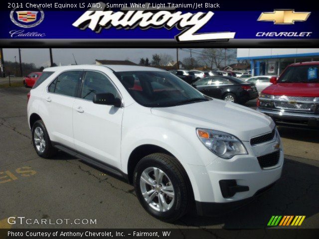 2011 Chevrolet Equinox LS AWD in Summit White