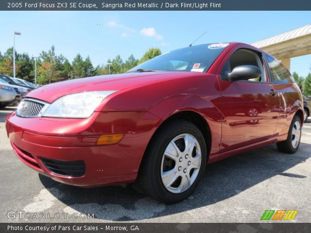 2005 Ford Focus ZX3 SE Coupe in Sangria Red Metallic