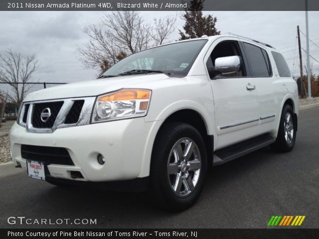 2011 Nissan Armada Platinum 4WD in Blizzard White