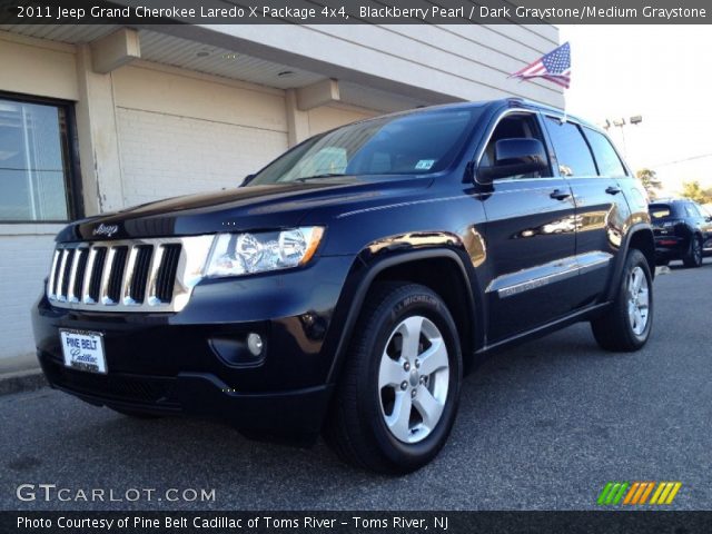 2011 Jeep Grand Cherokee Laredo X Package 4x4 in Blackberry Pearl