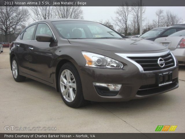 2013 Nissan Altima 3.5 SV in Java Metallic