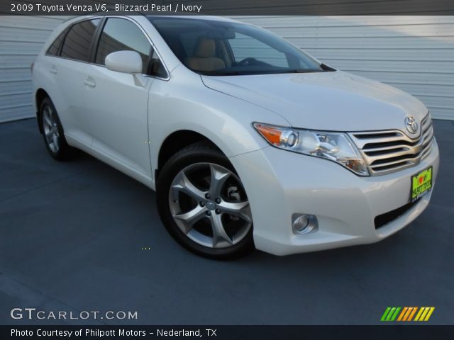 2009 Toyota Venza V6 in Blizzard Pearl