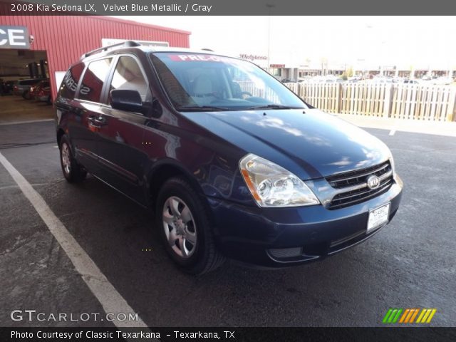 2008 Kia Sedona LX in Velvet Blue Metallic