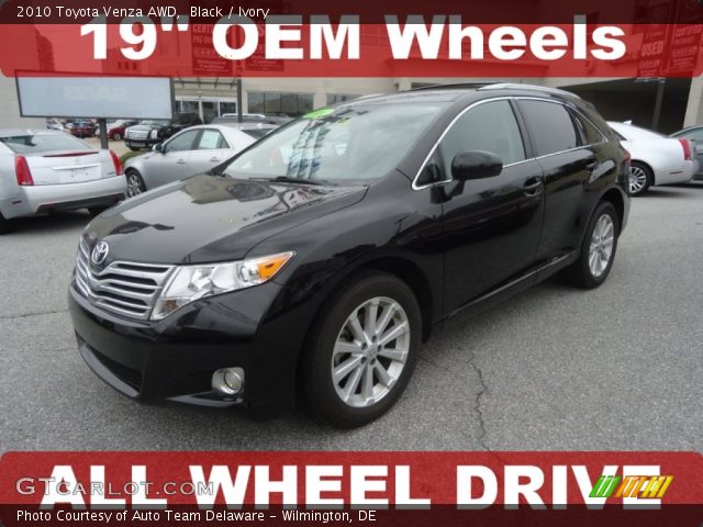 2010 Toyota Venza AWD in Black