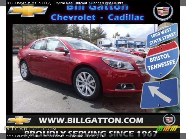 2013 Chevrolet Malibu LTZ in Crystal Red Tintcoat