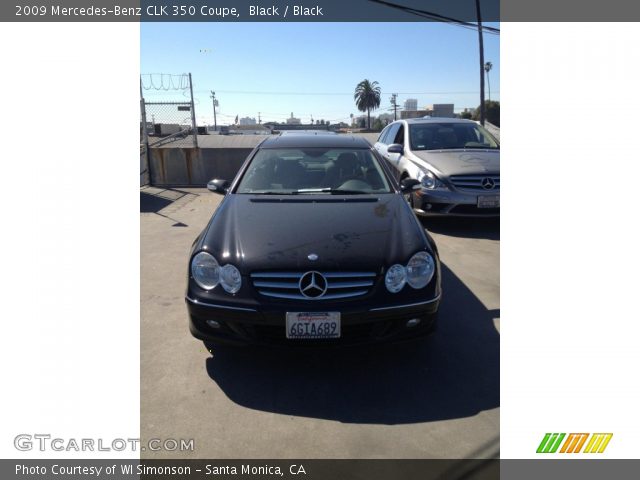 2009 Mercedes-Benz CLK 350 Coupe in Black