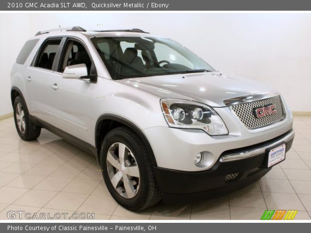 2010 GMC Acadia SLT AWD in Quicksilver Metallic