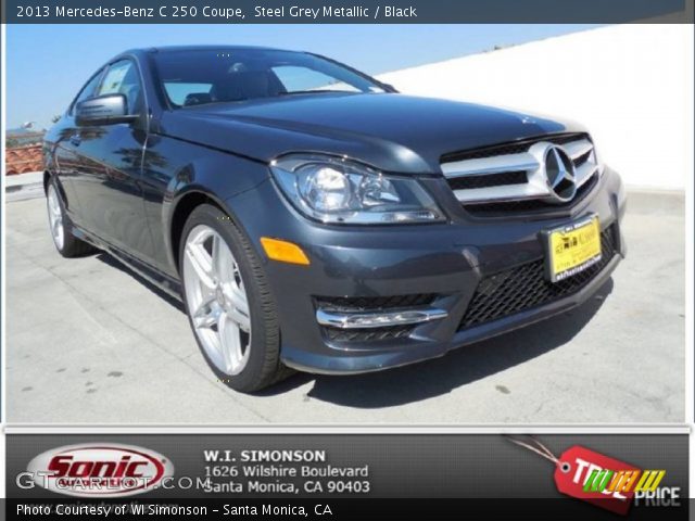 2013 Mercedes-Benz C 250 Coupe in Steel Grey Metallic