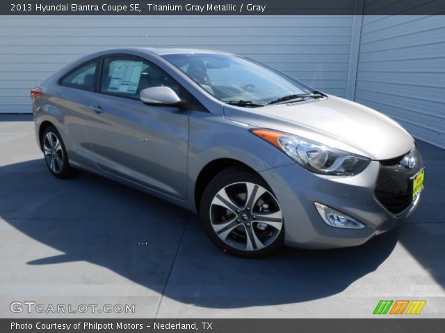 2013 Hyundai Elantra Coupe SE in Titanium Gray Metallic