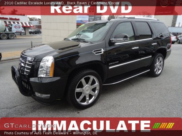2010 Cadillac Escalade Luxury AWD in Black Raven