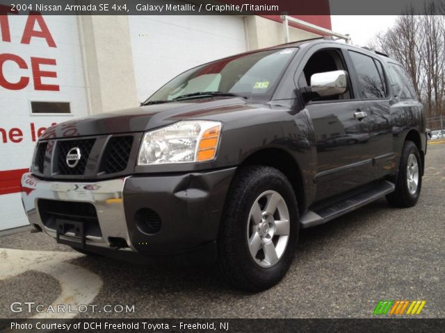 2004 Nissan Armada SE 4x4 in Galaxy Metallic